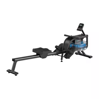 MERACH MR-R10B2 Máquina de remo magnética con Bluetooth, 16 niveles de resistencia, plegable, pantalla LCD, negra