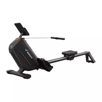MERACH MR-R15B1-EU máquina de remo magnética con Bluetooth, 16 niveles de resistencia, plegable