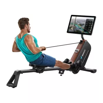 MERACH MR-R15B3-EU máquina de remo magnética - plegable, Bluetooth, 16 niveles de resistencia, peso máximo de usuario 150 kg