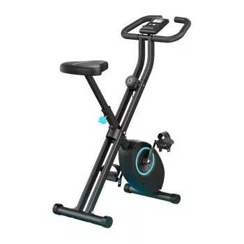 Bicicleta estática plegable magnética MERACH MR-S14L2 X-Bike con 8 niveles de resistencia, Bluetooth, pantalla LCD, medición de pulso, máx. 100 kg