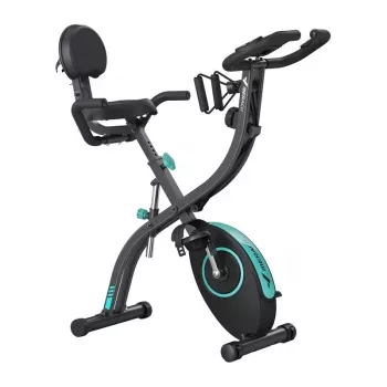 MERACH MR-S15B2 X-BIKE bicicleta estática magnética con Bluetooth, 8 niveles de resistencia, plegable