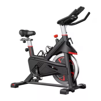 MERACH MR-S38B2-EU bicicleta estática con resistencia magnética, conectividad Bluetooth y pantalla LCD