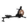 MERACH Máquina de Remo MR-R02B9 (Negro, EU) – Resistencia Magnética con 16 Niveles, Bluetooth 5.0, Plegable
