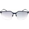 Mercedes-Benz Gafas de sol para hombre M1037-D Montura metálica estilo piloto/aviador Lentes grises 58 mm