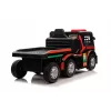 Mercedes camión + remolque XMX622B juguete a batería con luces LED y LCD rojo
