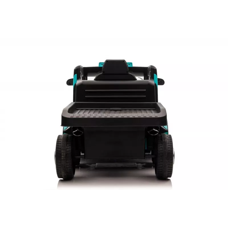 Camión eléctrico infantil Mercedes XMX622B con remolque, LCD, azul