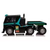 Camión eléctrico infantil Mercedes XMX622B con remolque, LCD, azul