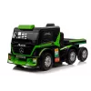 Mercedes camión + remolque XMX622B juguete a batería con LCD verde