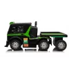 Mercedes camión + remolque XMX622B juguete a batería con LCD verde