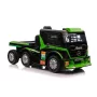 Mercedes camión + remolque XMX622B juguete a batería con LCD verde