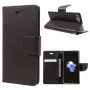 Mercury Funda tipo cartera Bravo Diary Marrón para Apple iPhone X/XS
