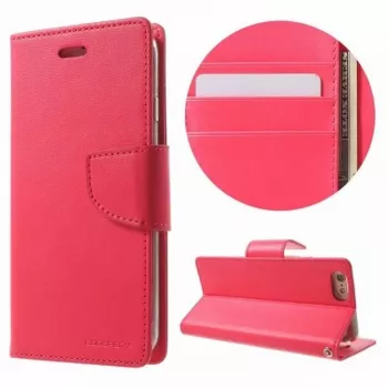 Mercury Funda tipo cartera Bravo Diary rosa fuerte para Apple iPhone X/XS
