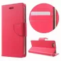 Mercury Funda tipo cartera Bravo Diary rosa fuerte para Apple iPhone X/XS