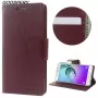 Mercury Apple iPhone X/XS Bravo Diary Funda cartera vino