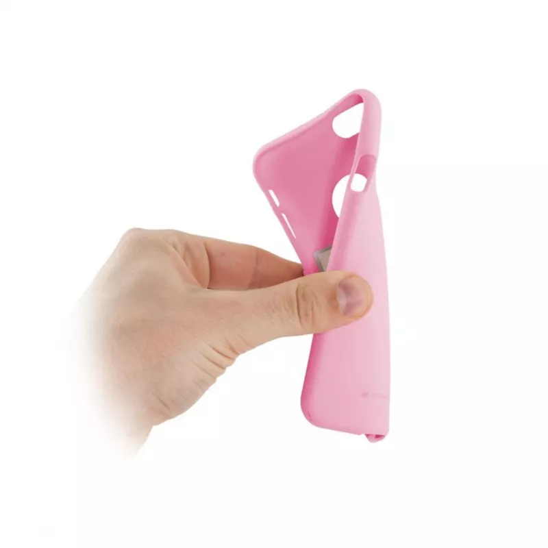 Mercury funda Soft Feeling Jelly para Samsung Galaxy J3 2017 J330 - Rosa