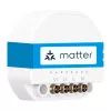 Interruptor Wi-Fi inteligente MEROSS MSS815MAQUA-UN pack de 4 (2,4 GHz, enchufe US, no requiere hub)