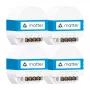 Interruptor Wi-Fi inteligente MEROSS MSS815MAQUA-UN pack de 4 (2,4 GHz, enchufe US, no requiere hub)
