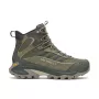 Botas de senderismo Merrell Moab Speed 2 Thermo Mid WP - Triple Black, talla 46.5