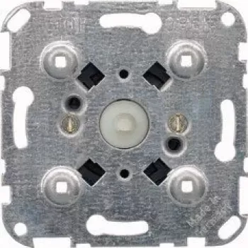 Merten 317400 System M Mecanismo conmutador, bipolar, 10 AX, 250 V, empotrar, bornes de tornillo, libre de halógenos