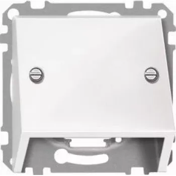 Merten 464619 placa central para mecanismo TAE, blanco polar