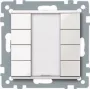 Merten 627819 mecanismo de conmutador bipolar, 10 A, 250 V, empotrar, gris
