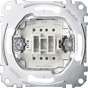 Merten Mecanismo de pulsador 1 polo 10A 250V MEG3050-0000