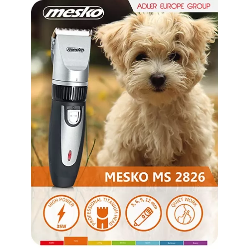 Mesko MS 2826 Cortapelos para mascotas