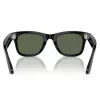 META Ray-Ban Wayfarer gafas inteligentes negro brillante, lente verde G-15