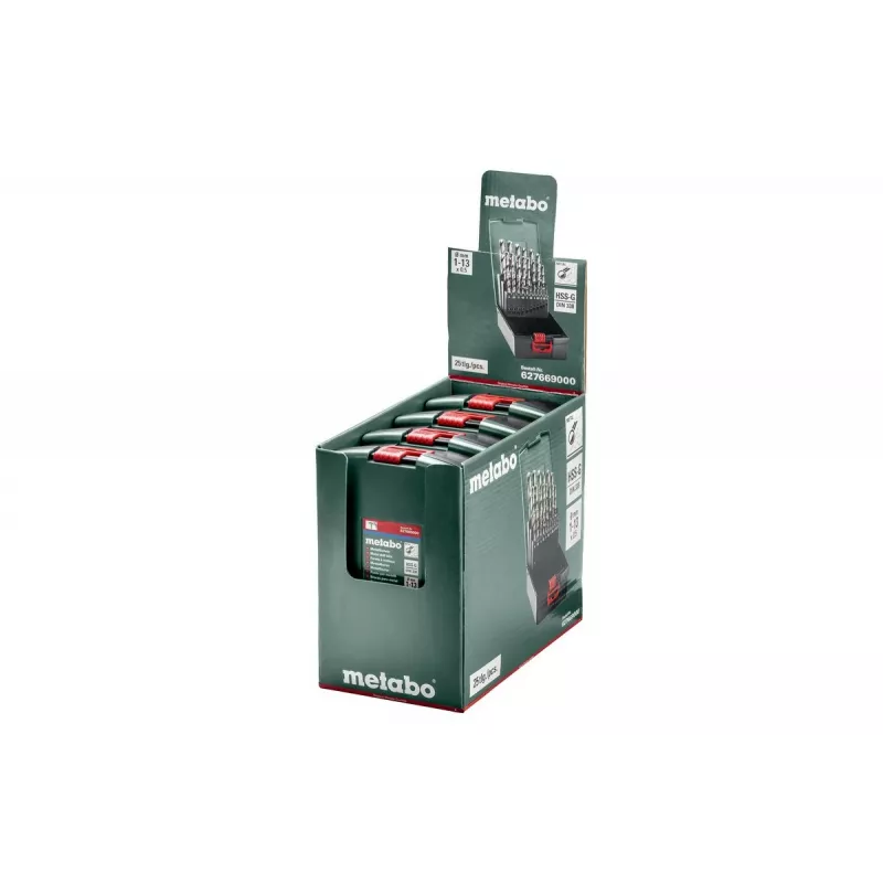 Metabo 627669000 set de brocas de 25 piezas