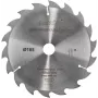 Metabo Classic Disco de sierra circular 165mm x 20mm de perforación, 18 dientes, ATB, con plaquitas de carburo, para madera