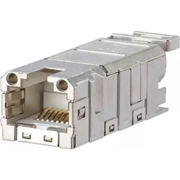 METZ BTR Módulo hembra RJ45 Cat.6 apantallado Keystone Jack 1401100810MI