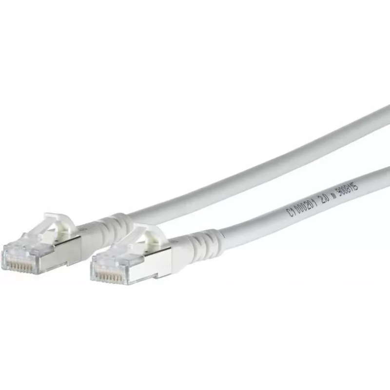METZ CONNECT 1308451588-E Cable de red Cat6a S/FTP (S-STP) blanco de 1,5 m