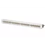 METZ CONNECT C6Amodul Panel de parcheo de 24 puertos, 1U, acero inoxidable 130B11P1-E-90
