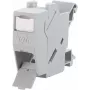 METZ CONNECT BTR E-DAT Module REG 8(8) IP20 Empty - Carcasa de módulo de datos para carril DIN, 1TE, gris claro
