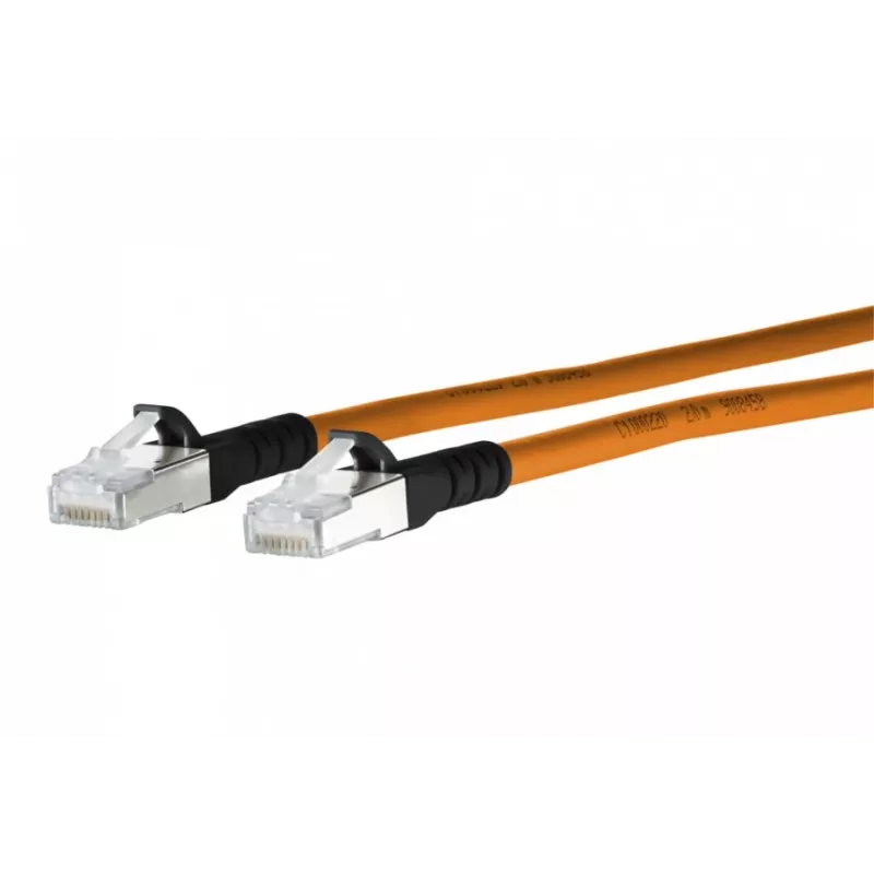 METZ CONNECT Cable de red Cat6a SF/UTP 1 m Naranja