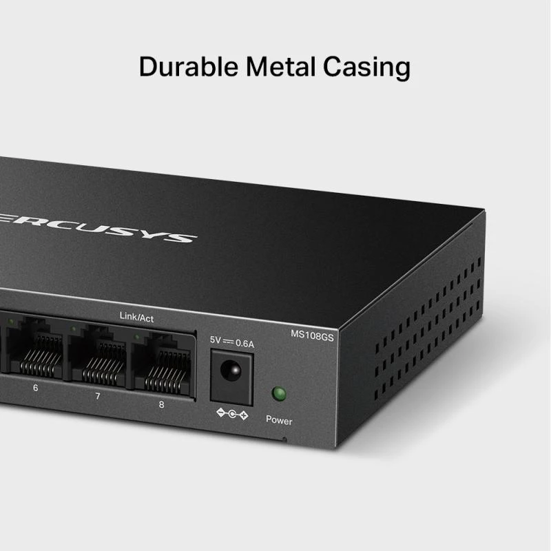 Switch de sobremesa Gigabit de 8 puertos MEU Mercusys MS108G