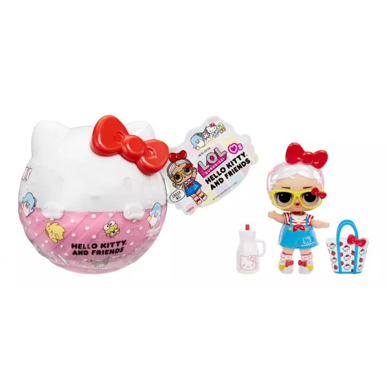 MGA L.O.L. Surprise! Loves Hello Kitty Tots & Friend Muñeca coleccionable