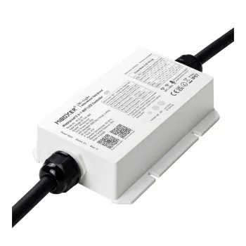 Miboxer WL5-WP controlador LED impermeable 5 en 1, 2.4G + WiFi, IP67, 12-48V DC, 6A/canal