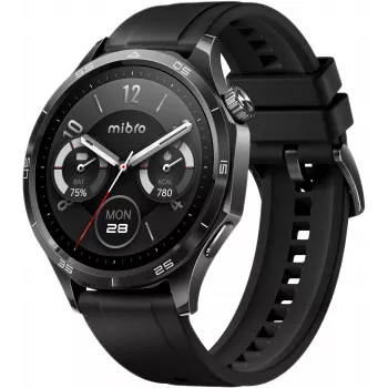Smartwatch Mibro Watch GT, negra, 2 correas