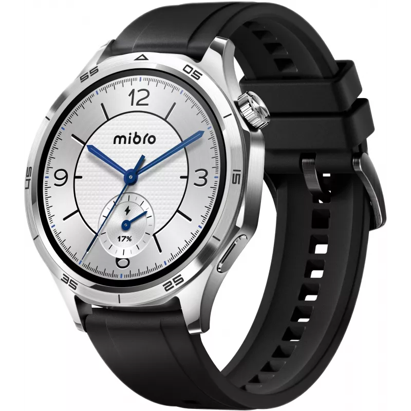 Mibro Watch GT smartwatch, plata, 2 correas