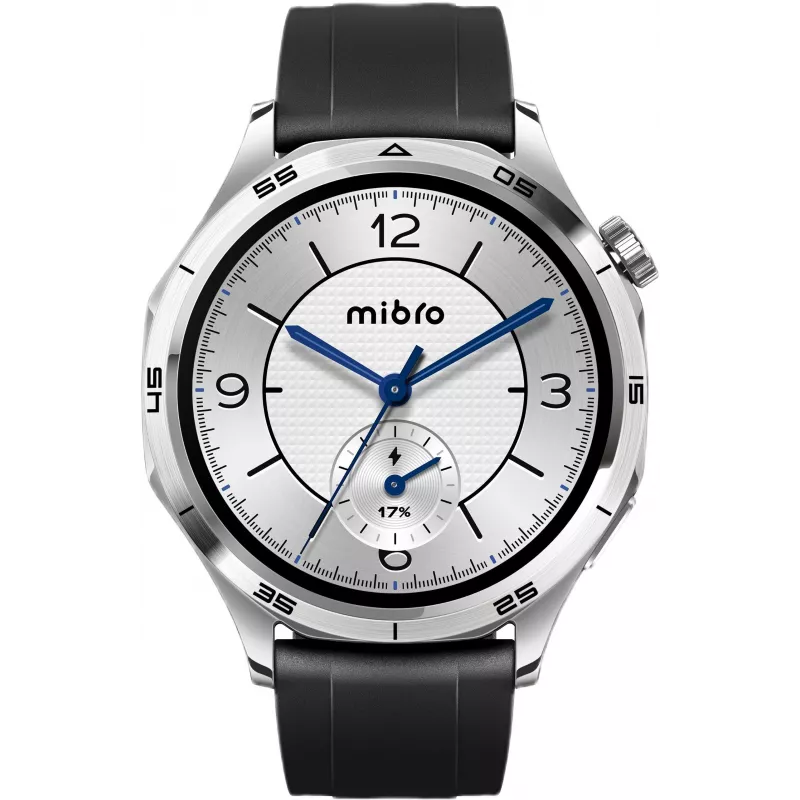 Mibro Watch GT smartwatch, plata, 2 correas