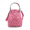 Michael Kor Jet Set Charm Bolso bandolera pequeño tipo cámara Dark Berry Piel Saffiano