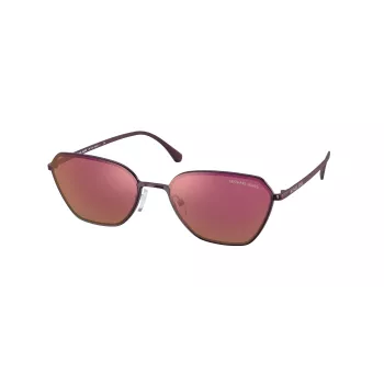 Michael Kors Adrianna IV Gafas de sol cuadradas unisex MK1081-1125D0 56/18/140 mm Transparente Marrón