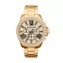 Michael Kors Bradshaw Reloj cronógrafo de mujer de acero inoxidable tono oro rosa MK6095