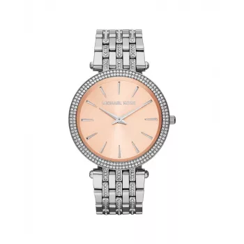 Michael Kors Darci Reloj para mujer Caja de acero inoxidable tono oro rosa MK3218 39mm