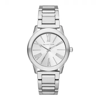 Michael Kors Reloj de mujer Darci caja de acero inoxidable color oro rosa MK3489