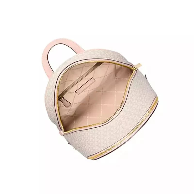 Michael Kors Grab Mochila 35S5GRAB6VCRN Vanilla/Acorn Coated Canvas