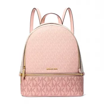 Michael Kors Grab Mochila 35S5GRAB6VCRN Vanilla/Acorn Coated Canvas