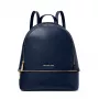 Michael Kors Mochila Grab Navy Piel Saffiano Mujer 30x26x13 cm