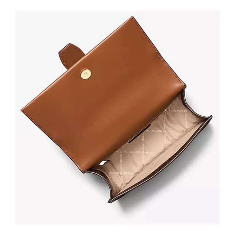 Michael Kors Greenwich Bolso bandolera 35S5GGRC1BBRO Marrón Piel Saffiano